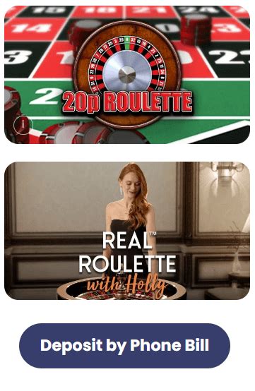 Online roulette pay by phone bill